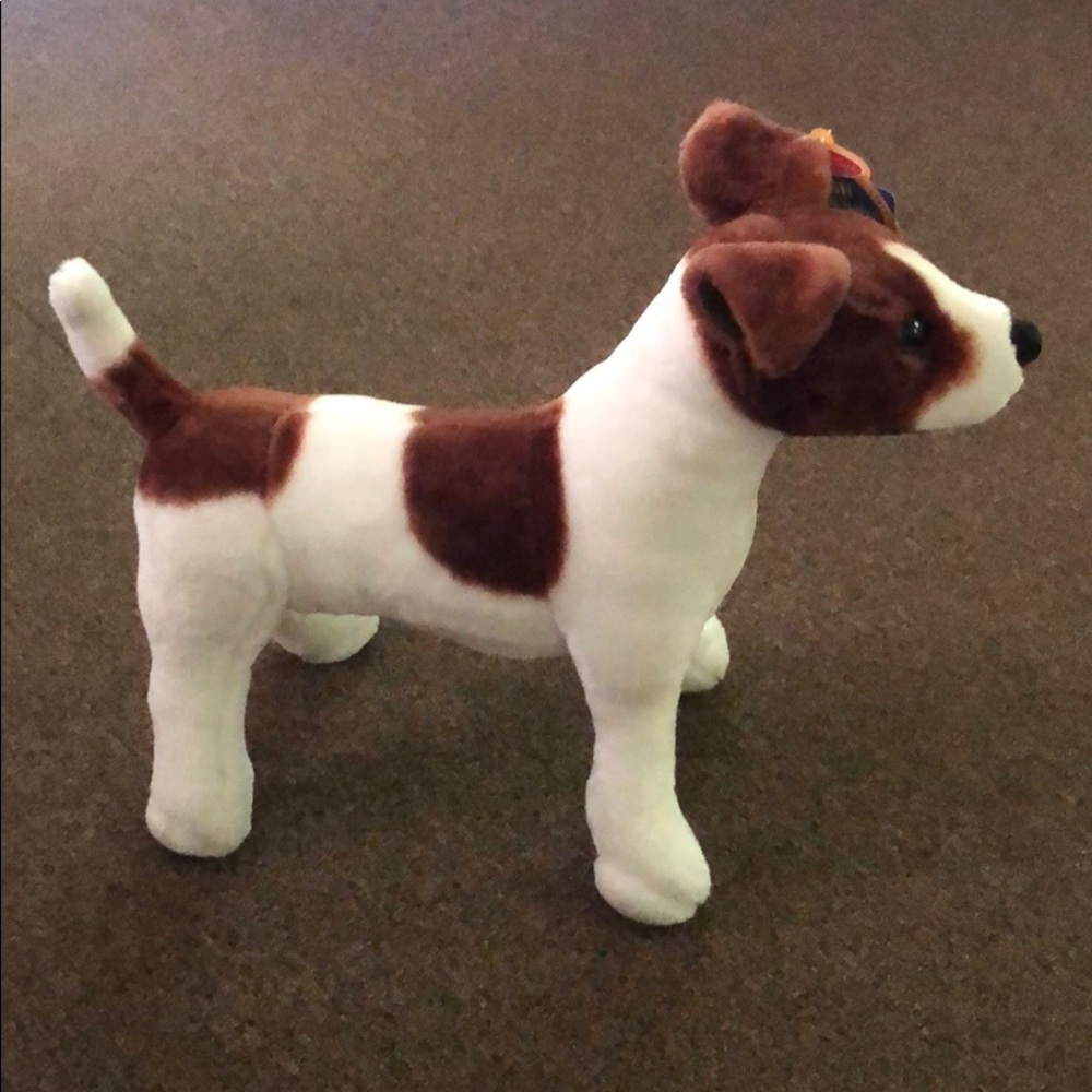 Stand alone plush dog!